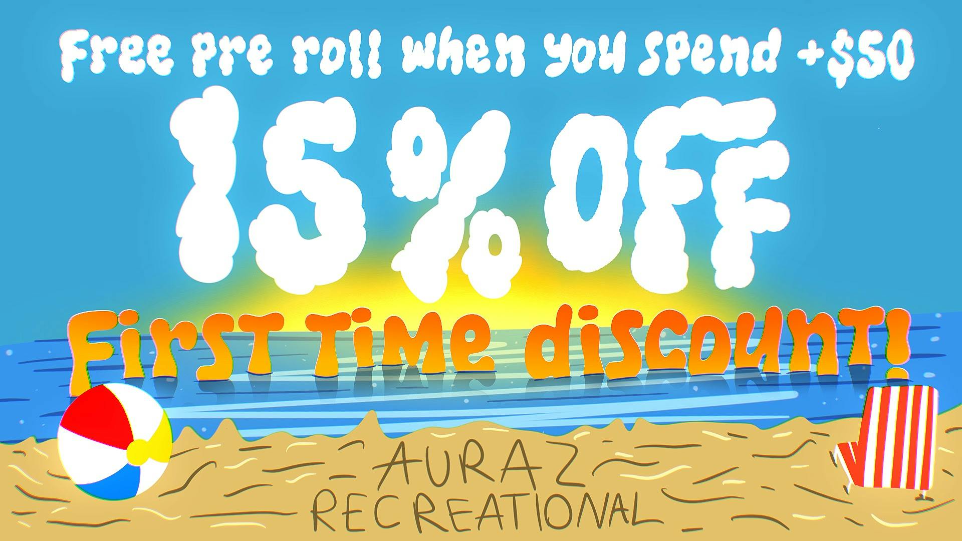 Auraz Recreational (21+) New Customer Exclusive