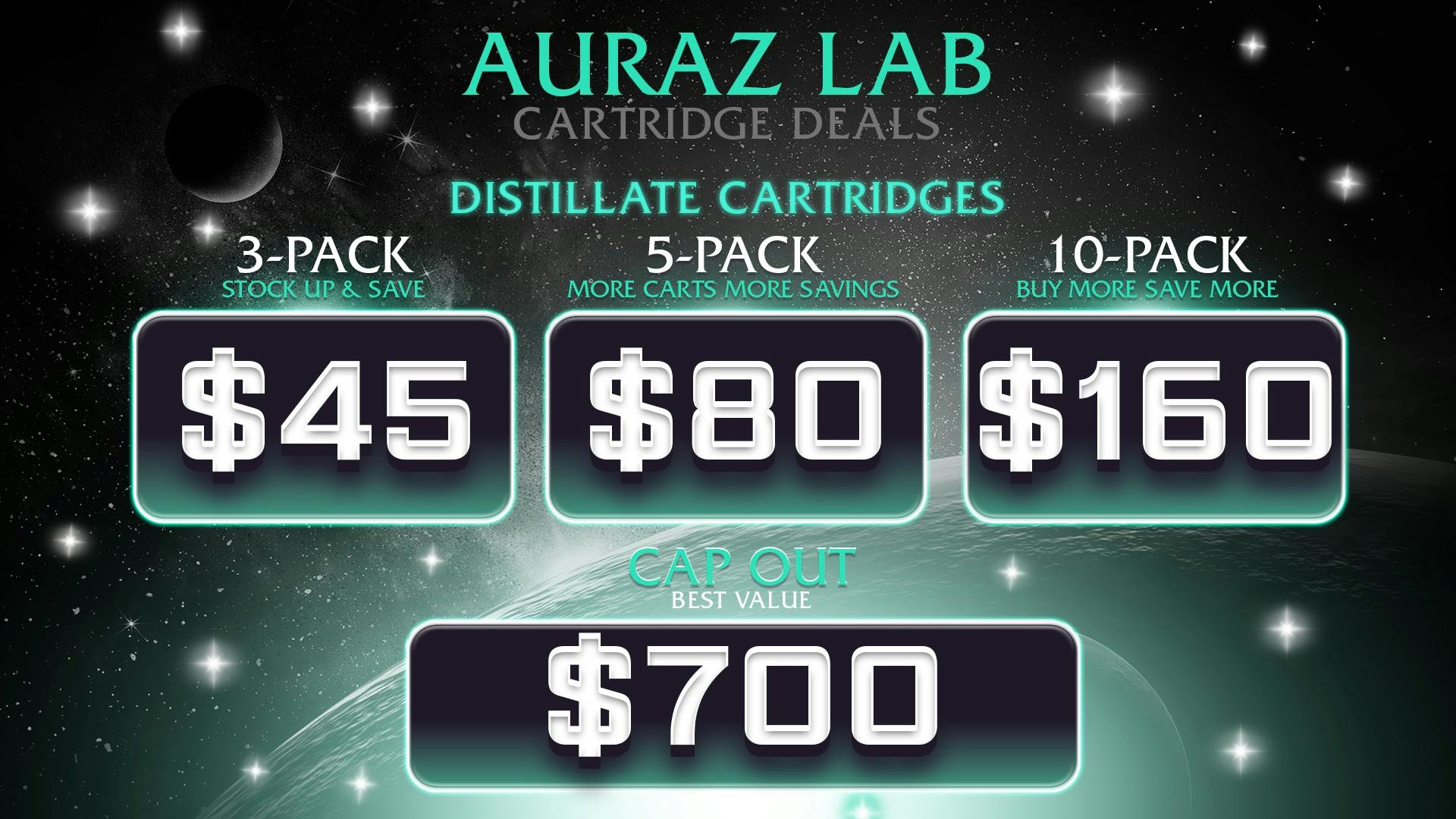 Auraz Medical Auraz Cartridges Blowout — Build Your Stash!