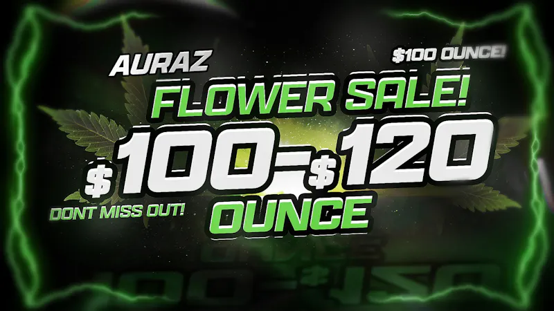 Auraz Recreational (21+) LebCity Flower — Stock Up & Save