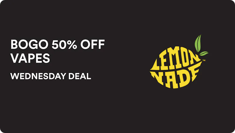 Lemonnade Union City WEDNESDAY DEAL: BOGO 50% OFF VAPES