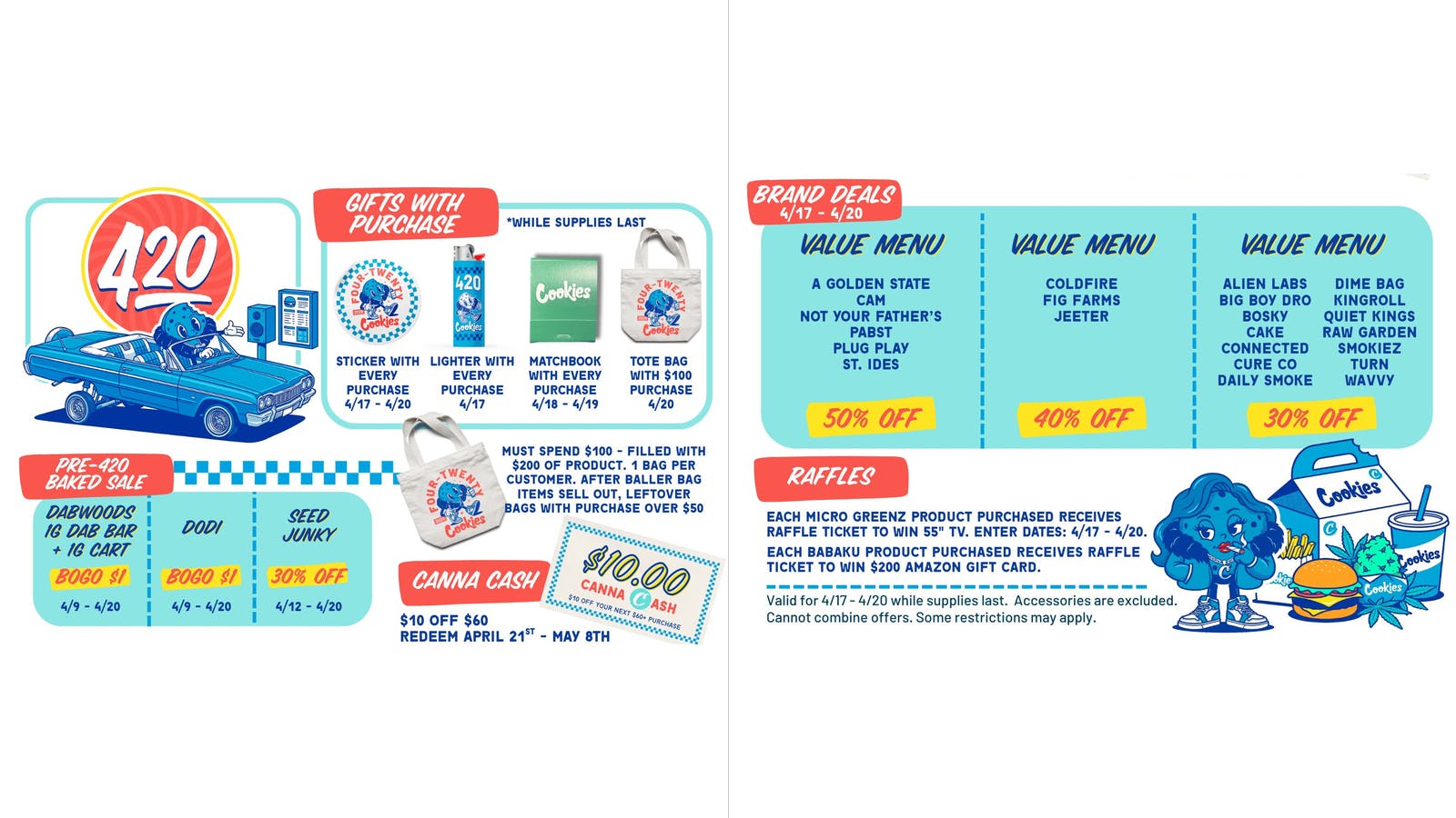 Cookies Brentwood 420 Deals are Here!