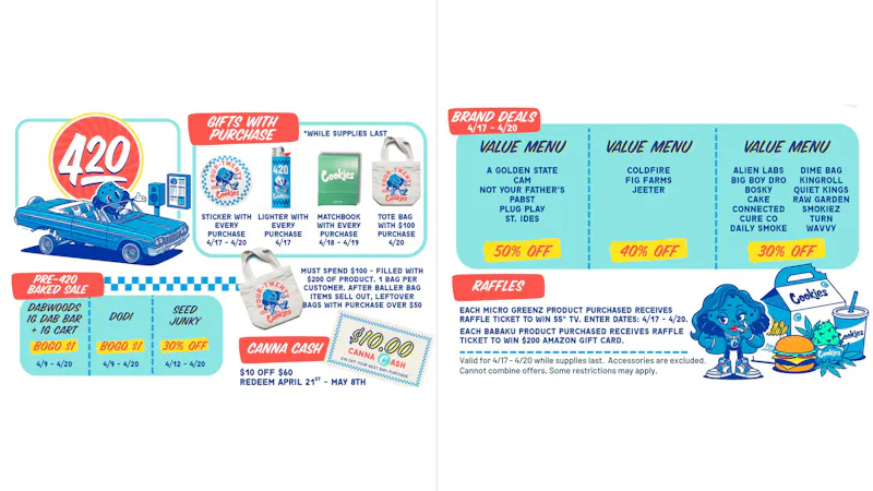Cookies Brentwood 420 Deals are Here!