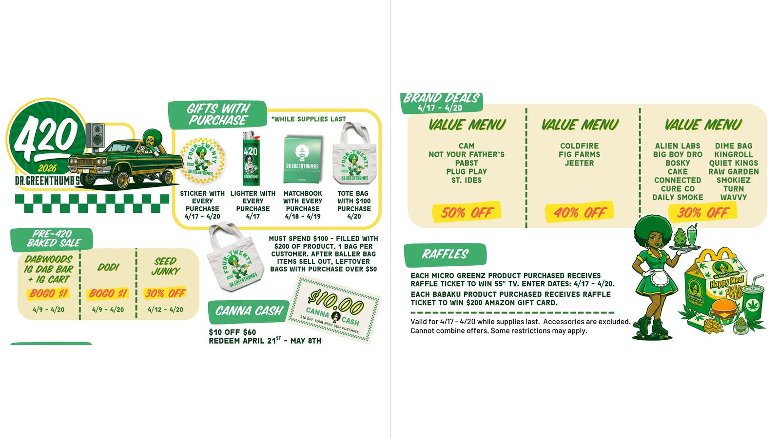 Dr Greenthumbs - Orcutt 420 Deals are Here!