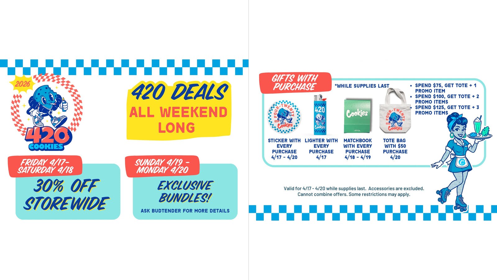 Cookies Las Vegas on Flamingo 420 Deals are Here!