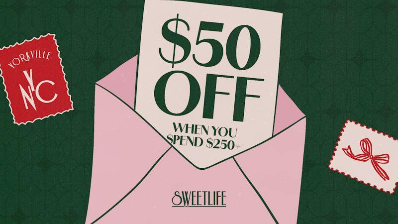 Sweetlife - Financial District / Tribeca $50 OFF - HAPPY HOLIDAYS from SWEETLIFE!