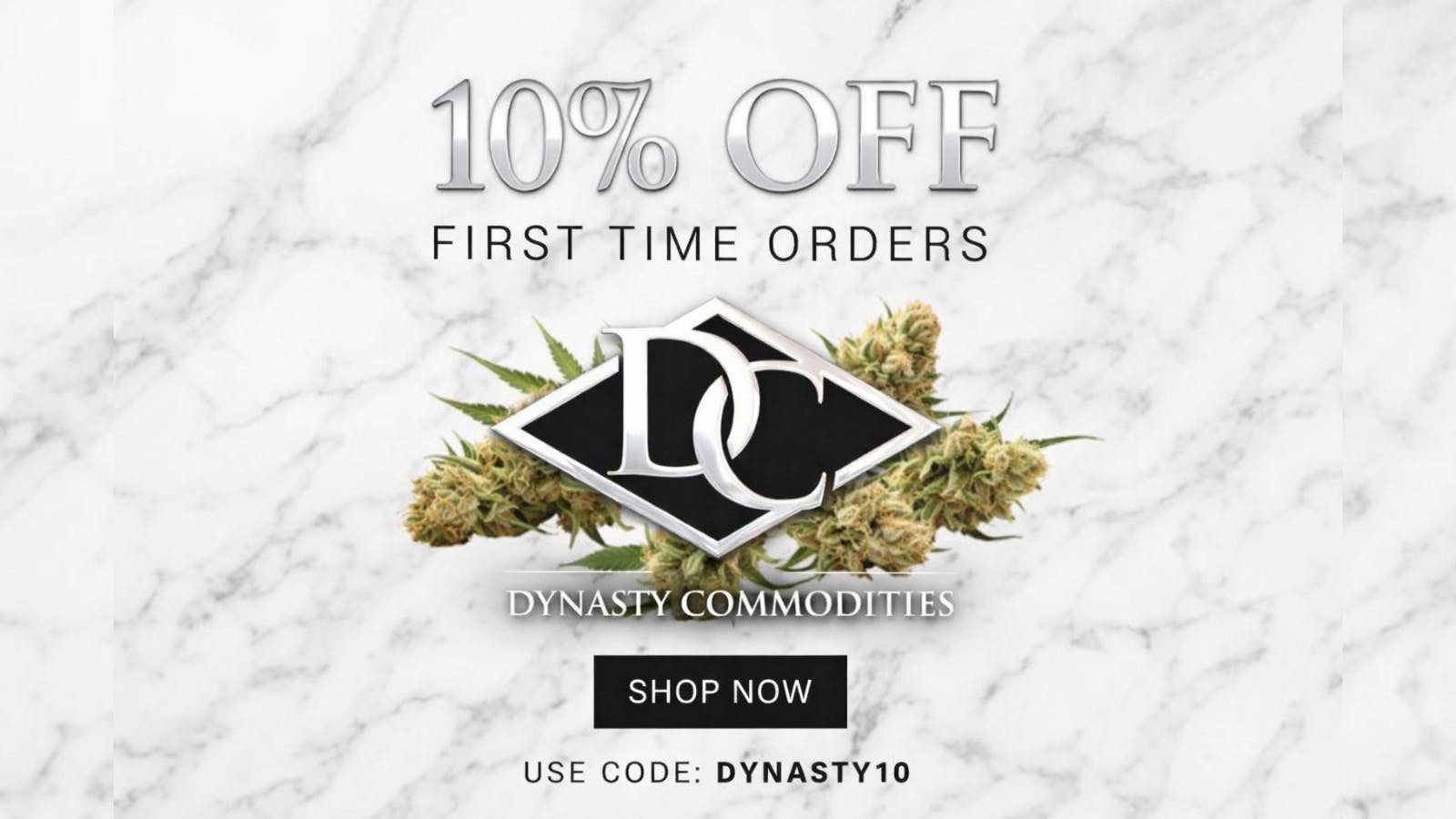 Dynasty Commodities 10% OFF First Time Orders @ Dynasty Commodities