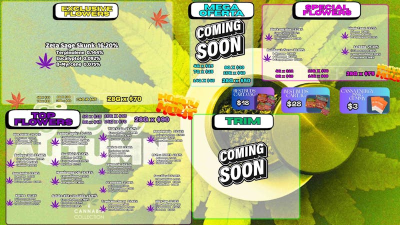 Foresta Cannabis Collection Foresta Menu Jueves!