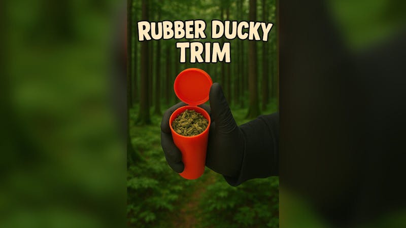 Foresta Cannabis Collection 🔥 RUBBER DUCKY TRIM 🔥