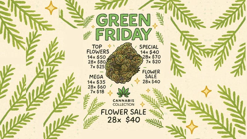 Turf Cannabis Collection Green WEEKEND Deals @ TURF