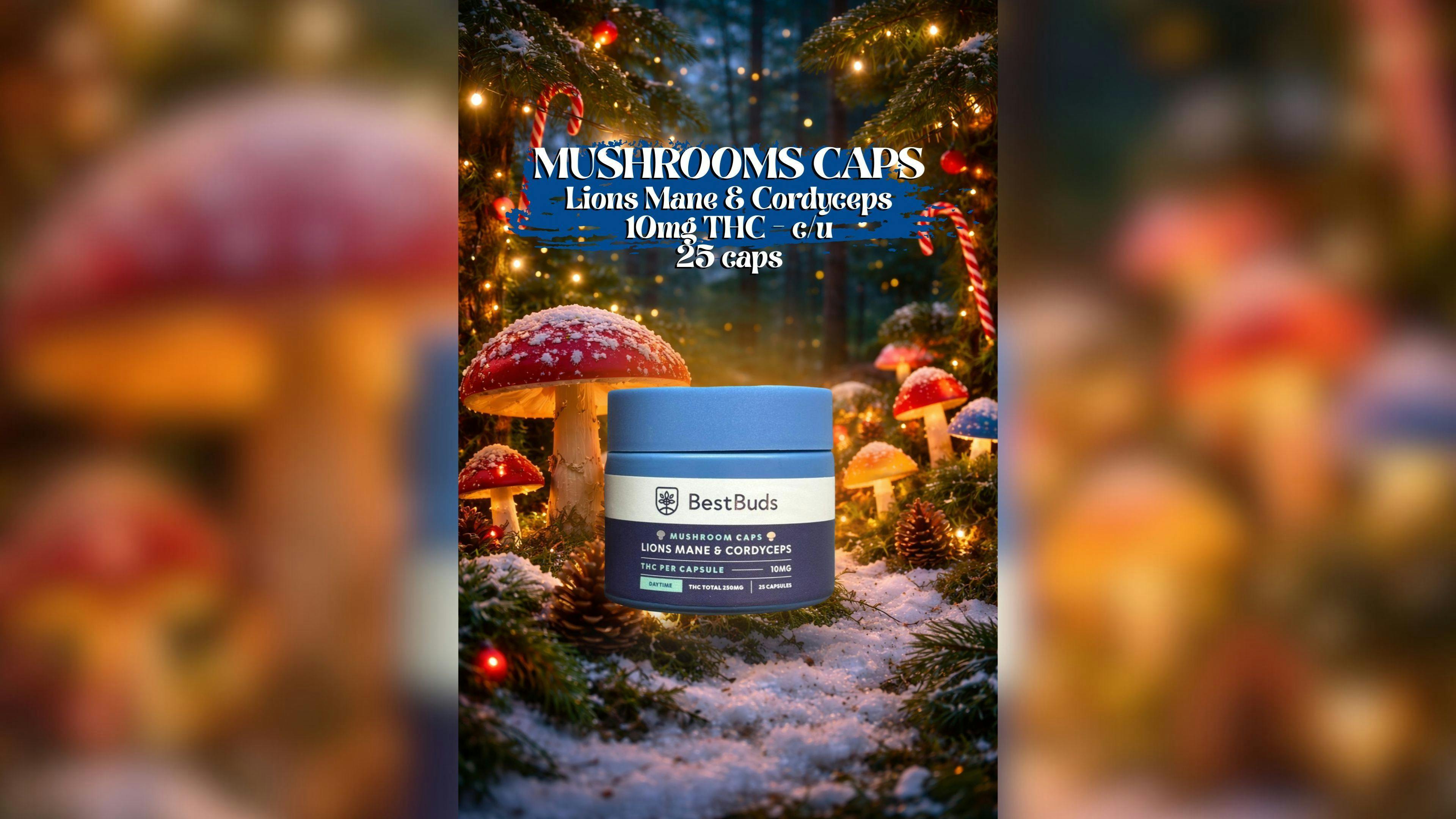 Foresta Cannabis Collection 🎄MUSHROOM CAPS🍄