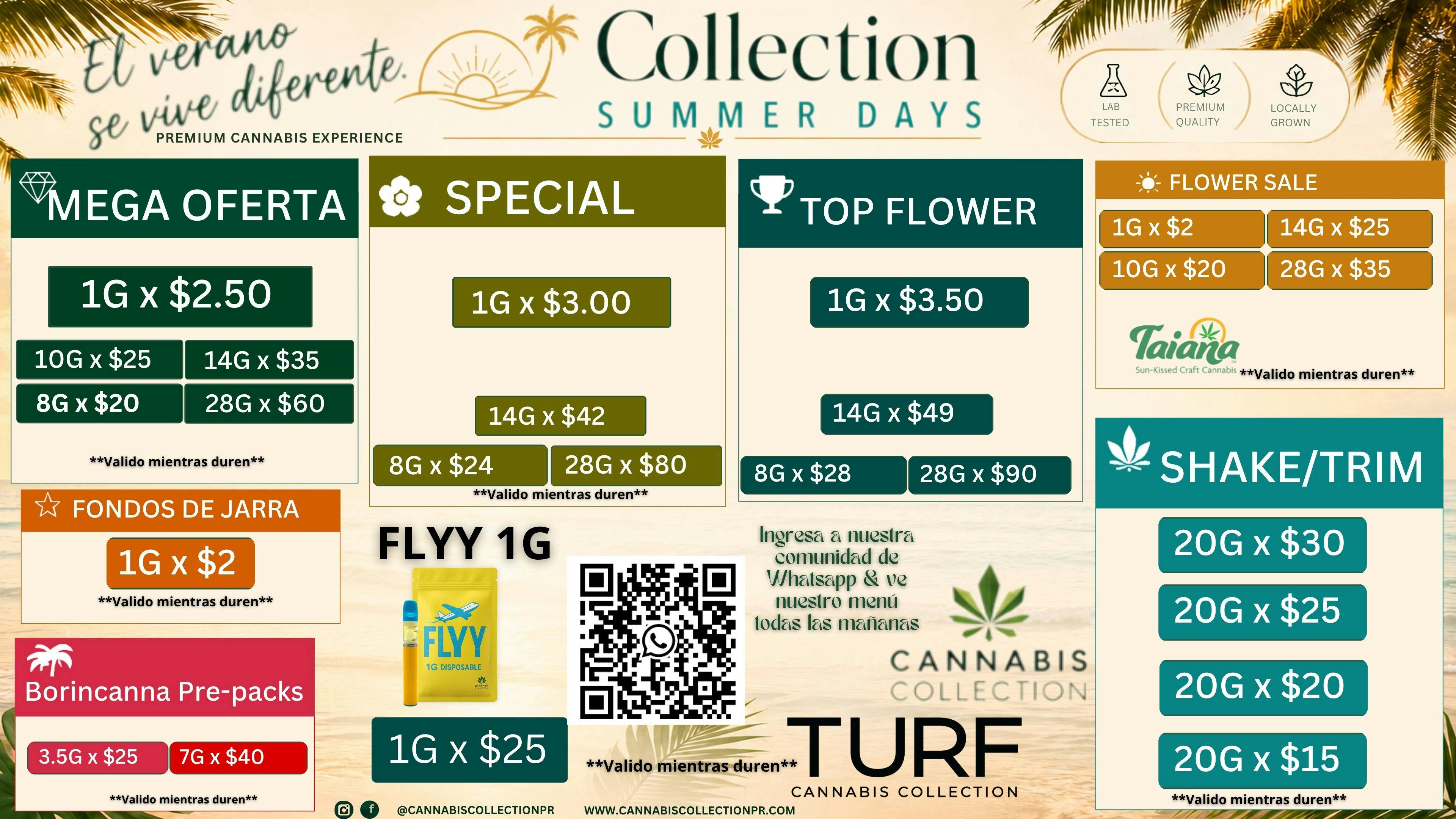 Turf Cannabis Collection Collection Summer Days @ TURF Cannabis Collection