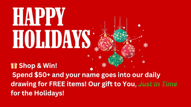 Just in time Holiday Giveaway!