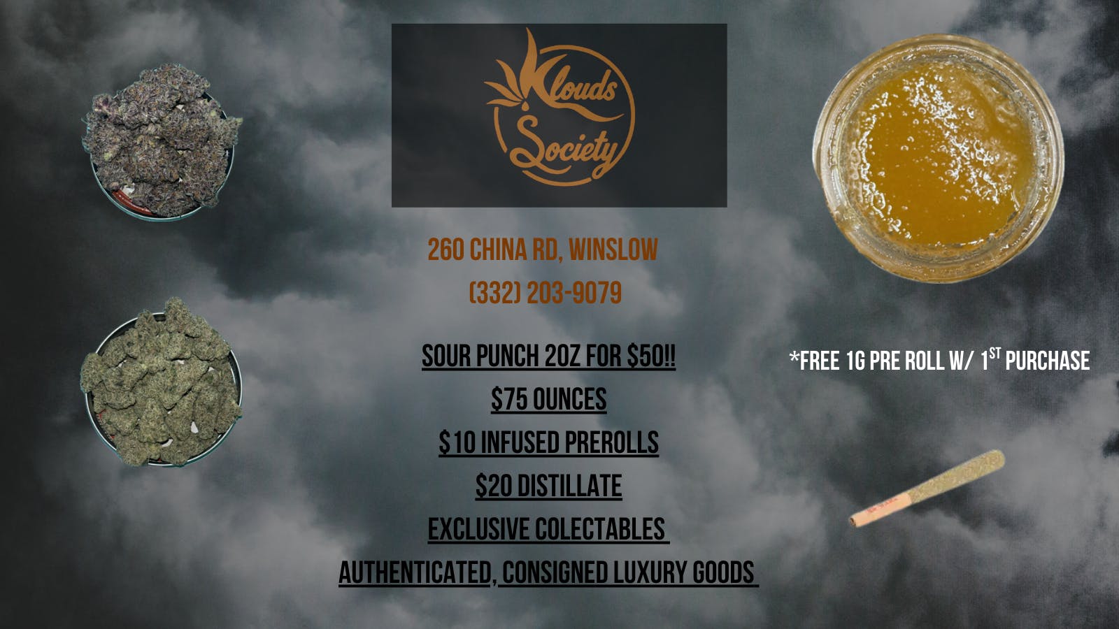 Klouds Society Grand Opening Deals