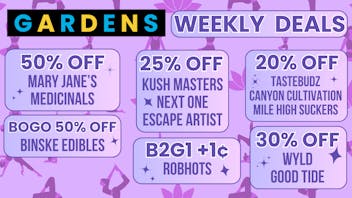 Twin Peaks Dispensary September 18-25 Weekly Deals