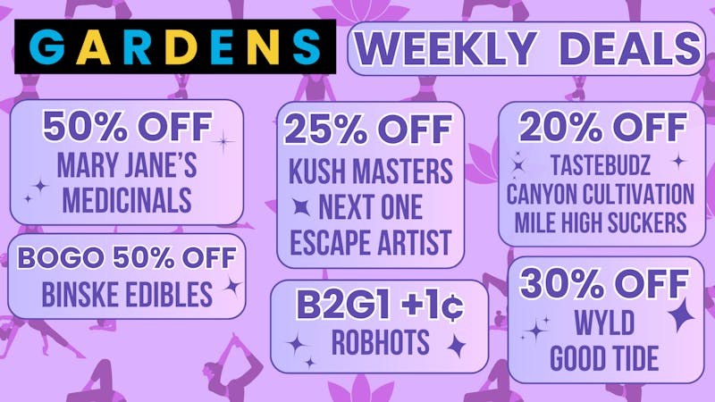Sunnyside Gardens September 18-25 Weekly Deals