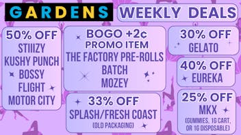 Urban Gardens 9-18/9-25 Weekly Deal