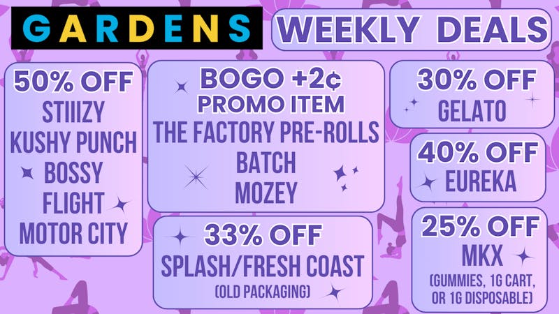 Urban Gardens 9-18/9-25 Weekly Deal