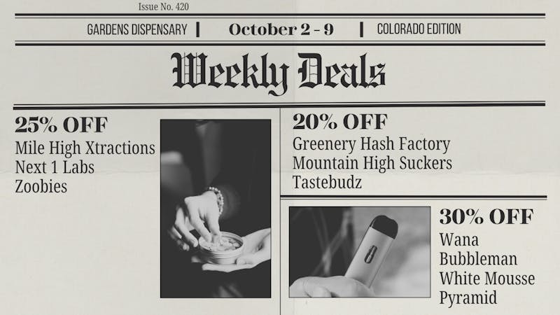 Cherry Peak October 2 - 9 Weekly Deals