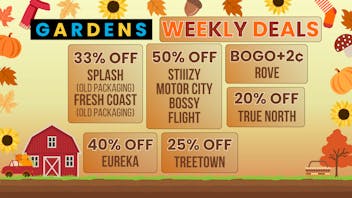 Urban Gardens October 9 - 16 Weekly Deals