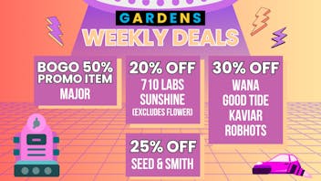 Berkeley Dispensary October 16 - 23 Weekly Deals