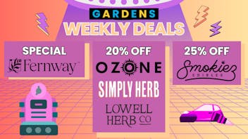 Garfield Gardens Dispensary October 16 - 23 Weekly Deals