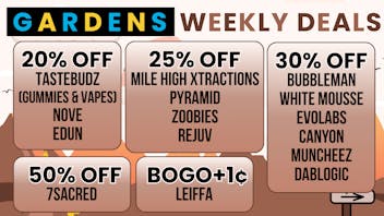 Berkeley Dispensary November 13-20 Weekly Deals