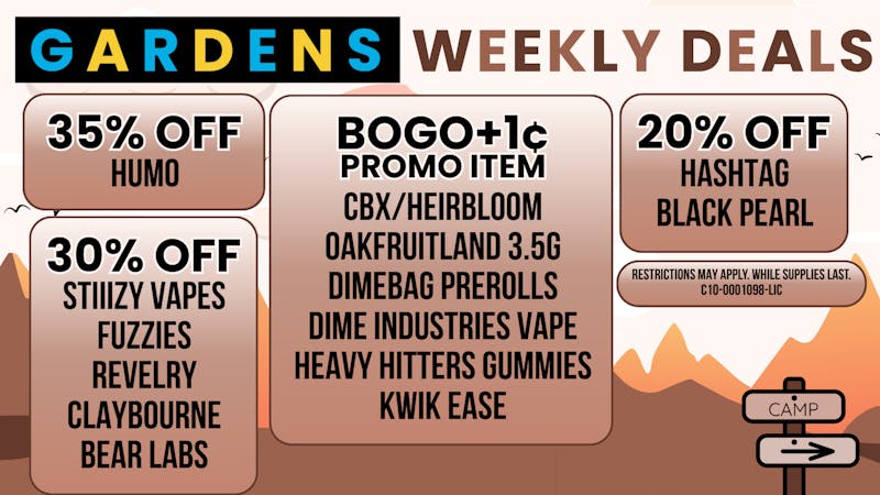 Releaf on Vine - Oxnard November 13-20 Weekly Deals