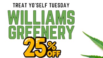 Maine Medical Canna Connection 25% off Williams Greenery Flower and Dabs