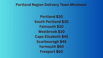 The Green Well - Delivery Portland Region New Delivery Minimum