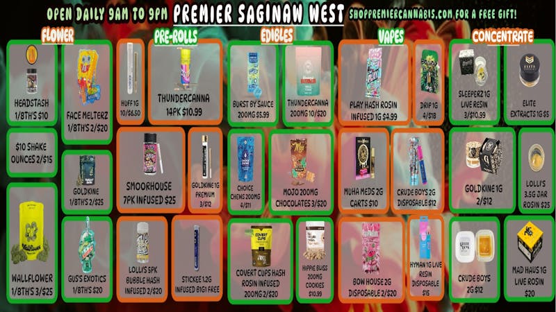 Premier Cannabis Saginaw West Don't Panic at the Dispo!