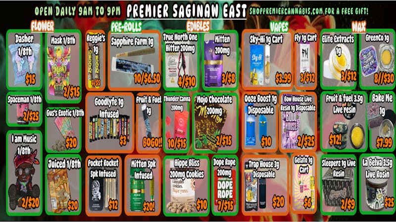 Premier Cannabis Saginaw Its Beginning To Look Like Christmas Savings!