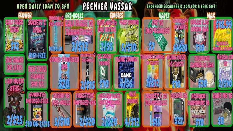 Premier Cannabis Vassar Holiday Highs 🍂