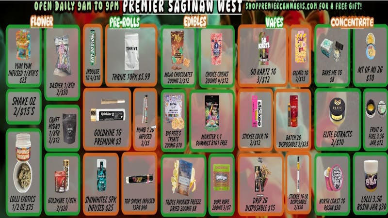 Premier Cannabis Saginaw West ❄️ Winter Savings! ❄️