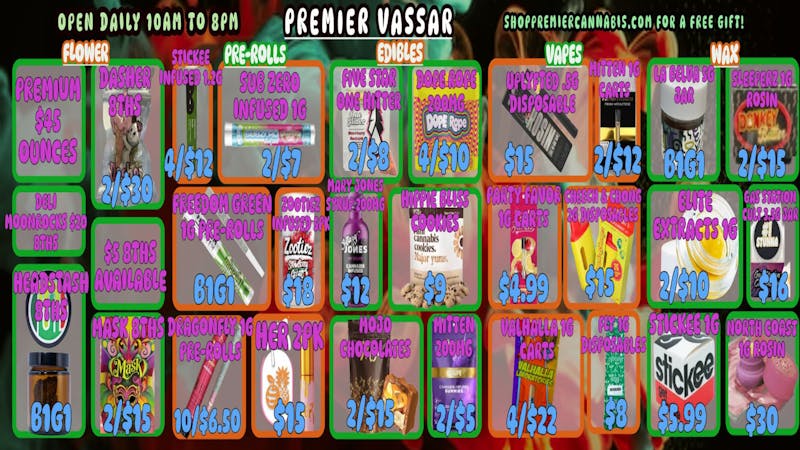 Premier Cannabis Vassar TIS THE SEASON FOR SAVINGS ❄