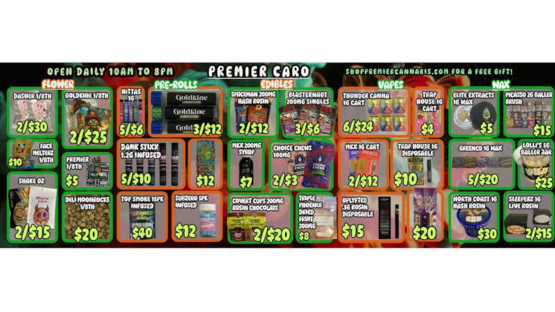 Premier Cannabis Caro Buy The Best Forget The Rest🍃