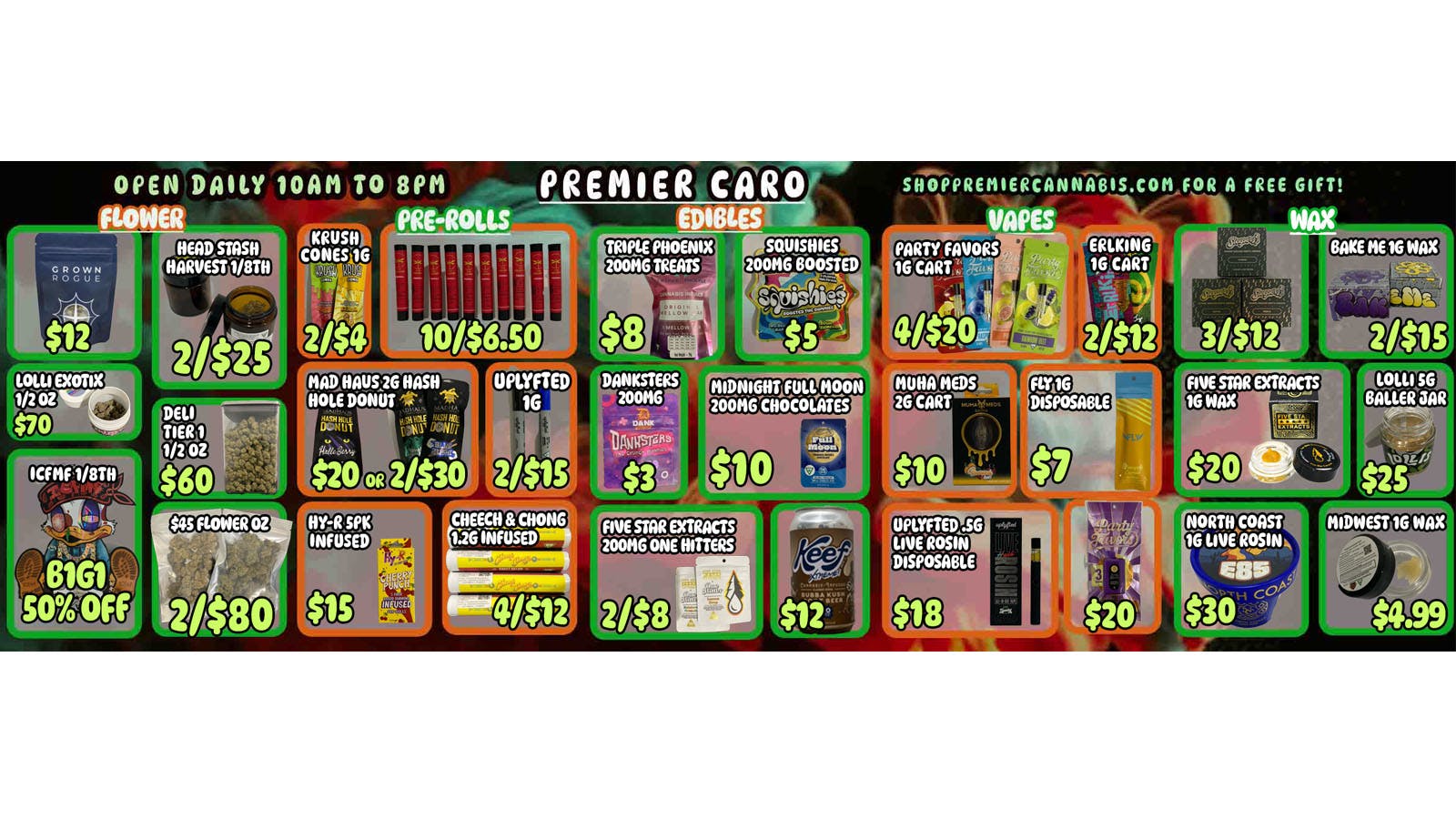 Premier Cannabis Caro Buy The Best Forget The Rest🍃