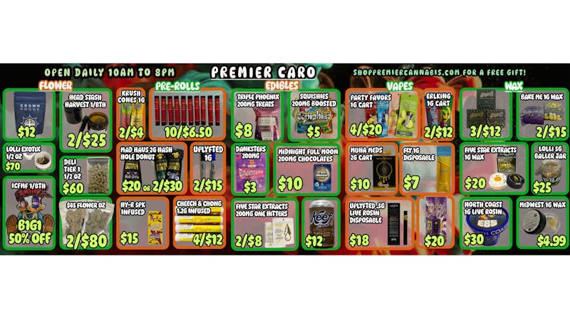 Premier Cannabis Caro Buy The Best Forget The Rest🍃