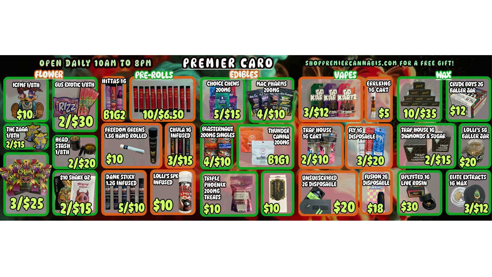 Premier Cannabis Caro Buy The Best Forget The Rest🍃