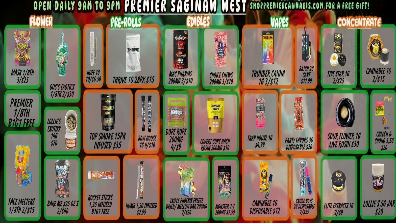 Premier Cannabis Saginaw West Shop The Best, Forget The Rest!