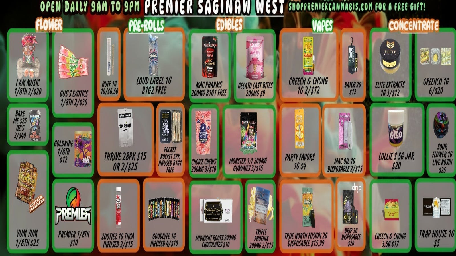 Premier Cannabis Saginaw West Shop The Best, Forget The Rest!