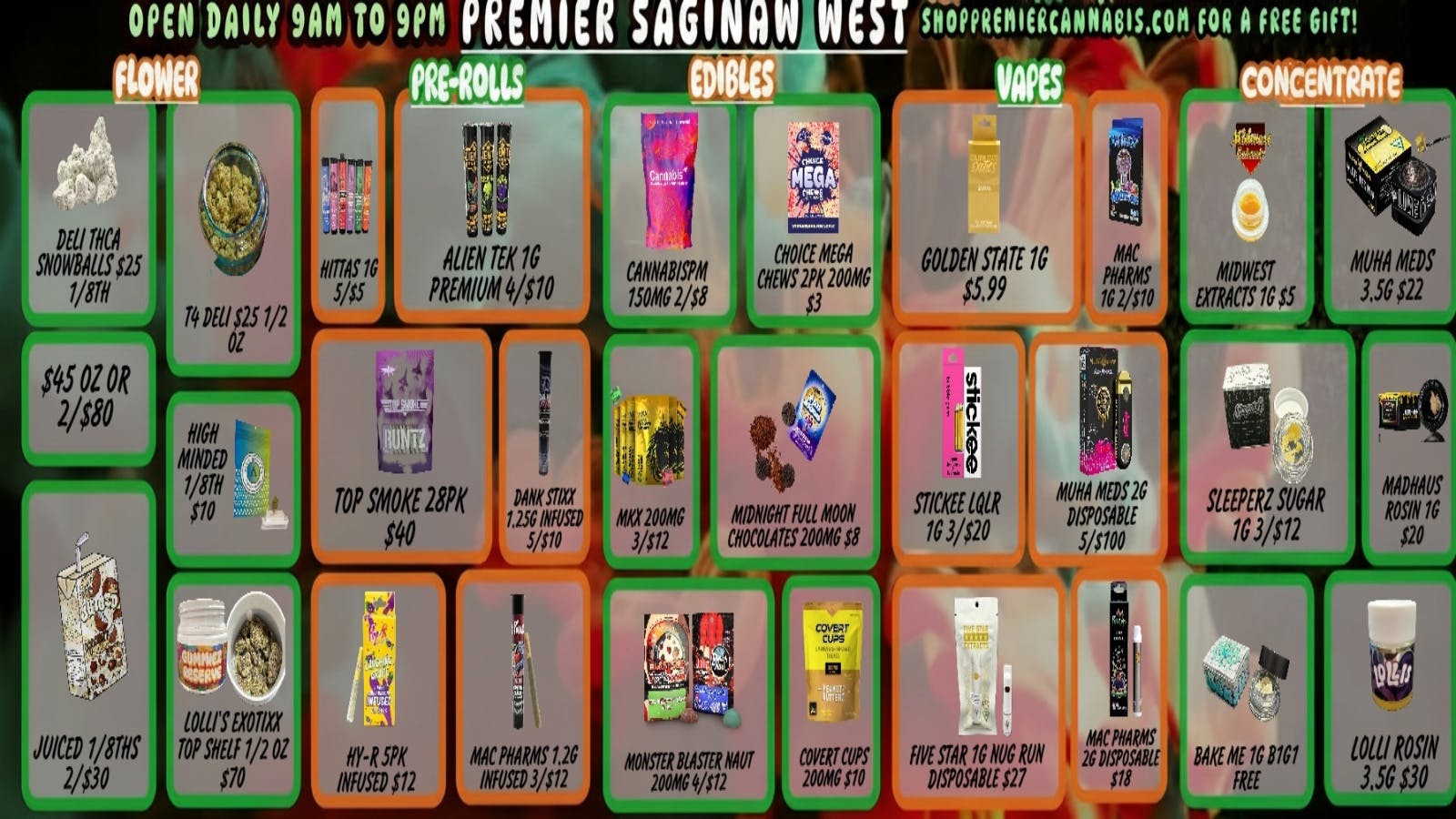 Premier Cannabis Saginaw West Shop The Best, Forget The Rest!