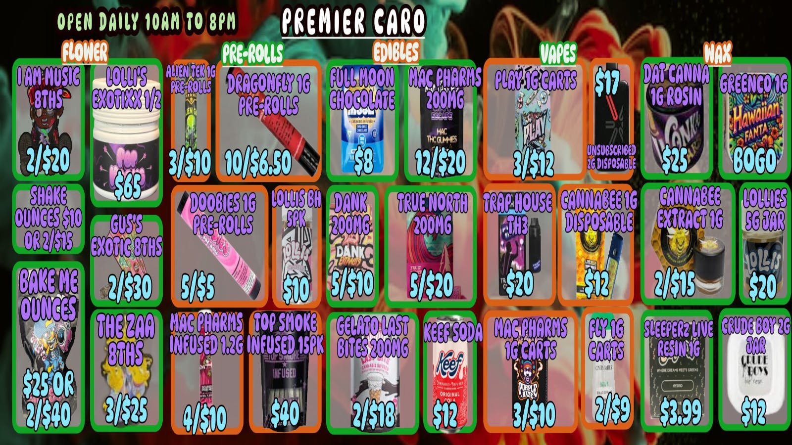 Premier Cannabis Caro Buy The Best Forget The Rest 🍃