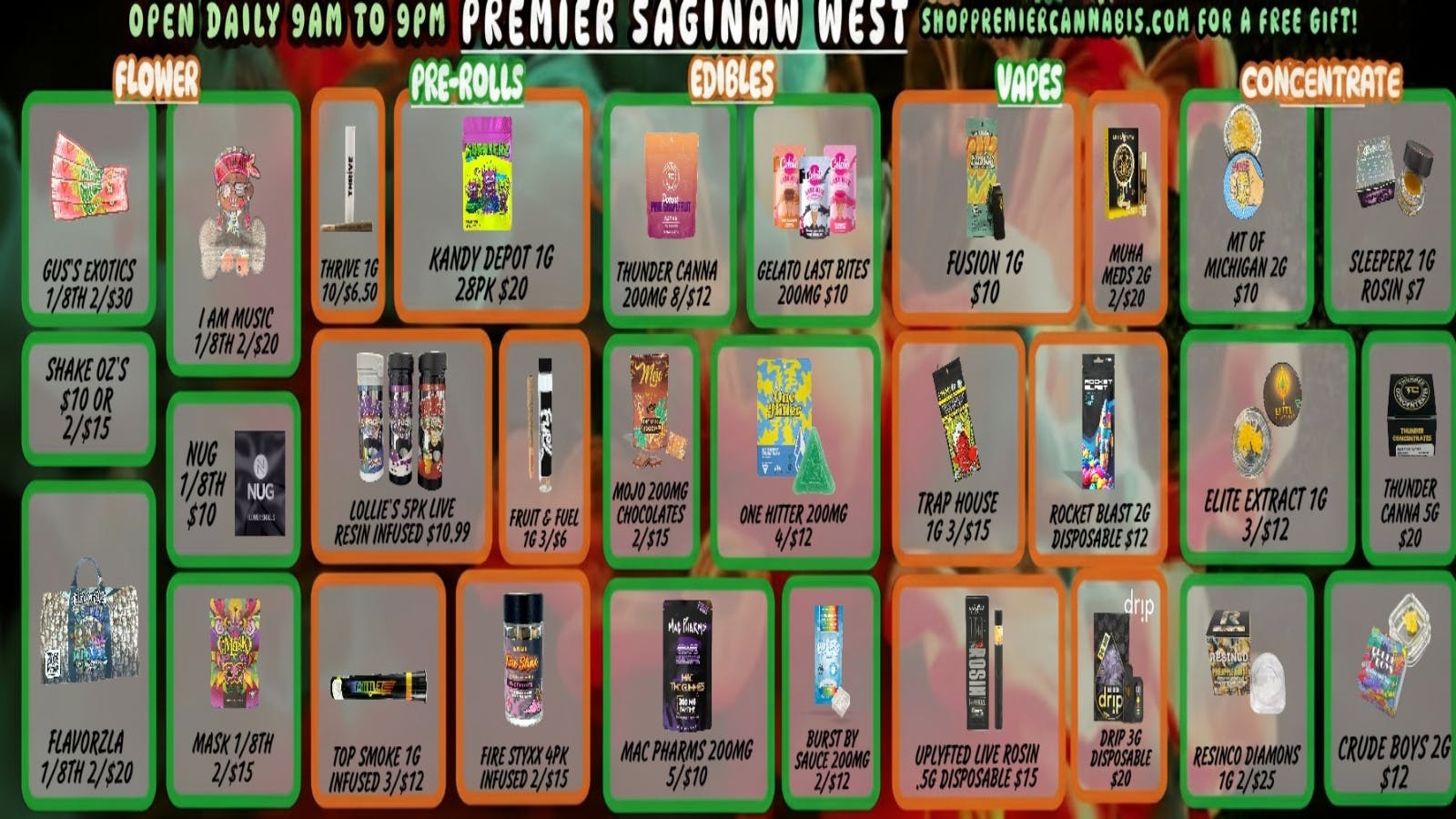 Premier Cannabis Saginaw West Shop The Best, Forget The Rest!
