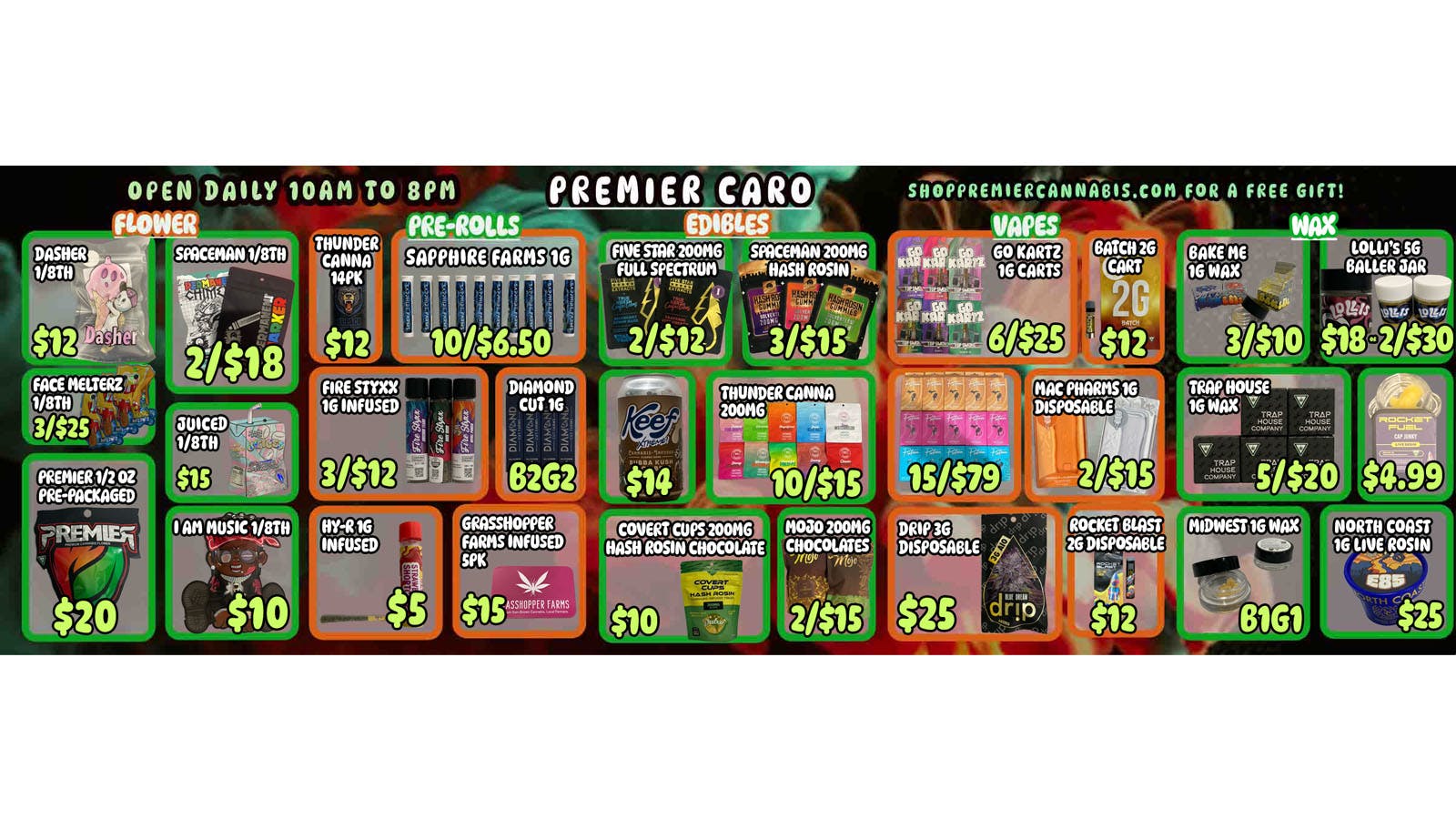 Premier Cannabis Caro Buy The Best Forget The Rest🍃