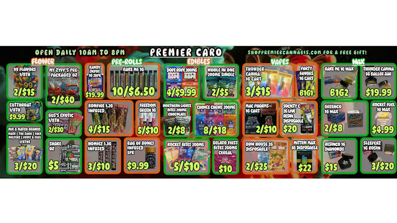 Premier Cannabis Caro April Showers Bring Premier Savings 💲🌷