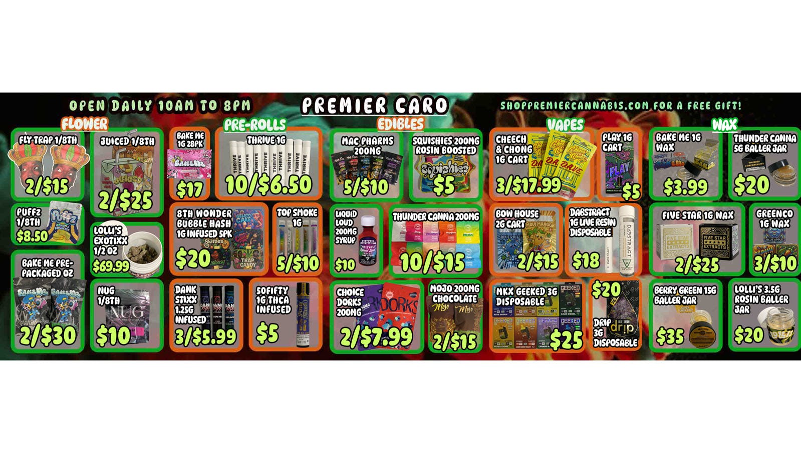 Premier Cannabis Caro Buy The Best Forget The Rest 🍃