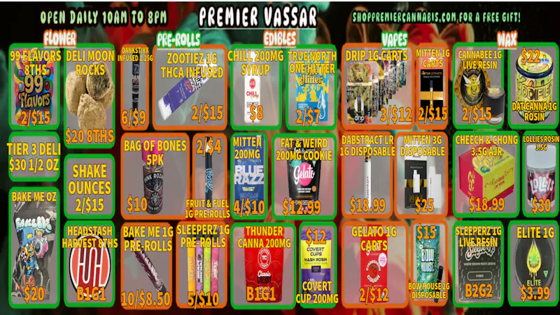 Premier Cannabis Vassar BUDS & BLOSSOMS