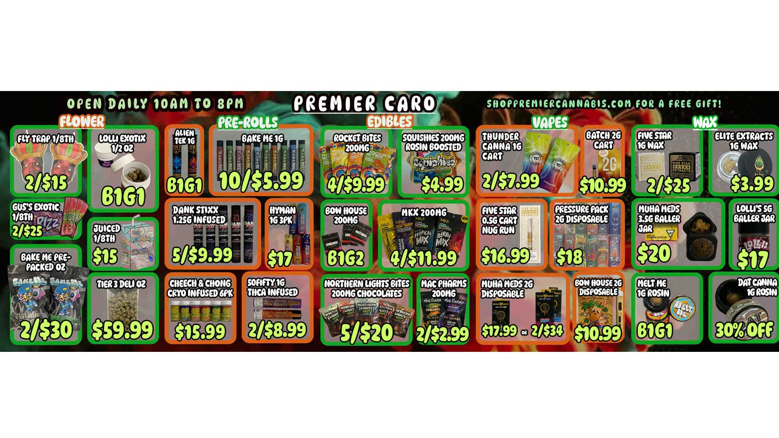 Premier Cannabis Caro Buy The Best Forget The Rest 🍃