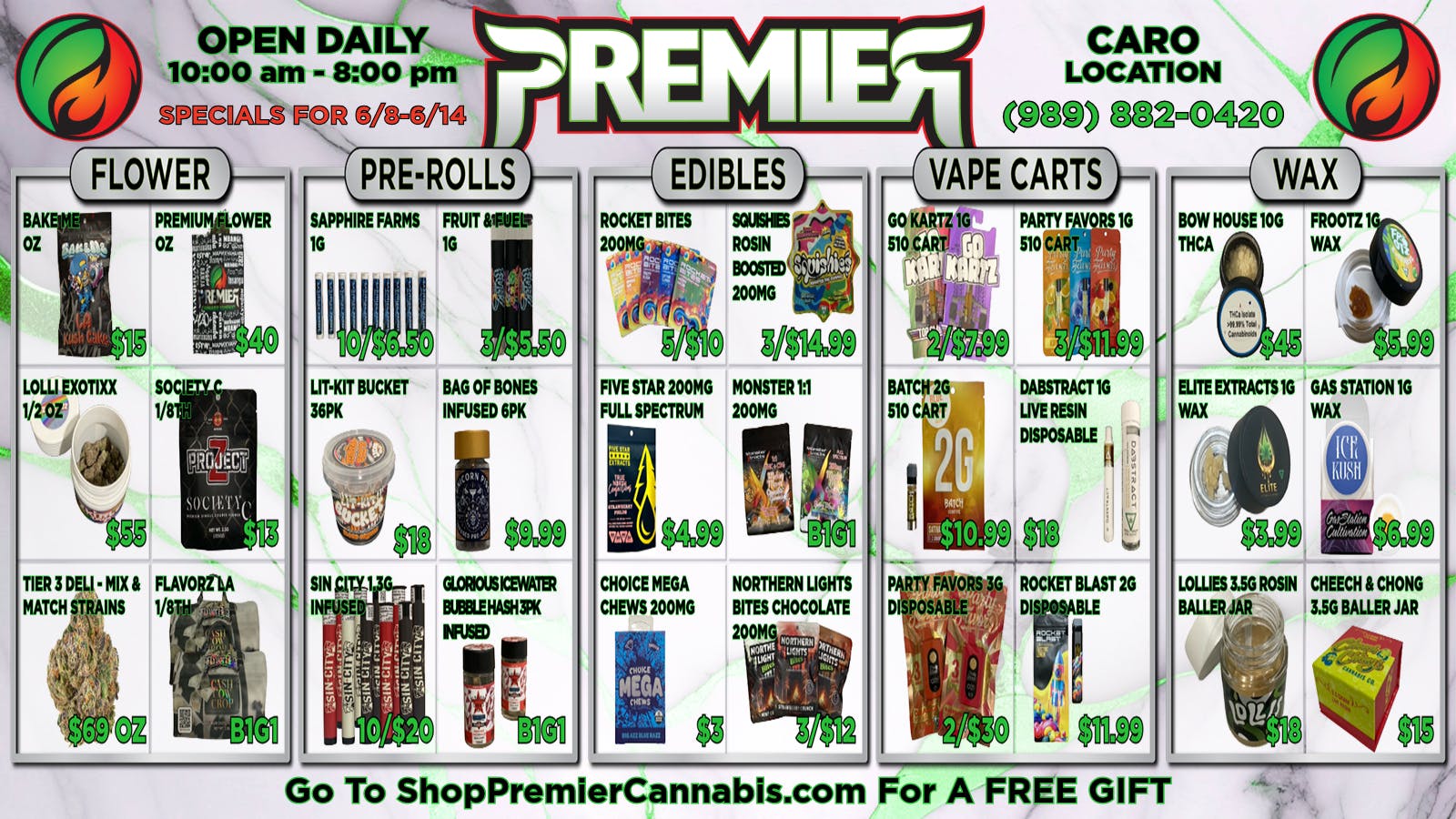 Premier Cannabis Caro Buy The Best Forget The Rest 🍃