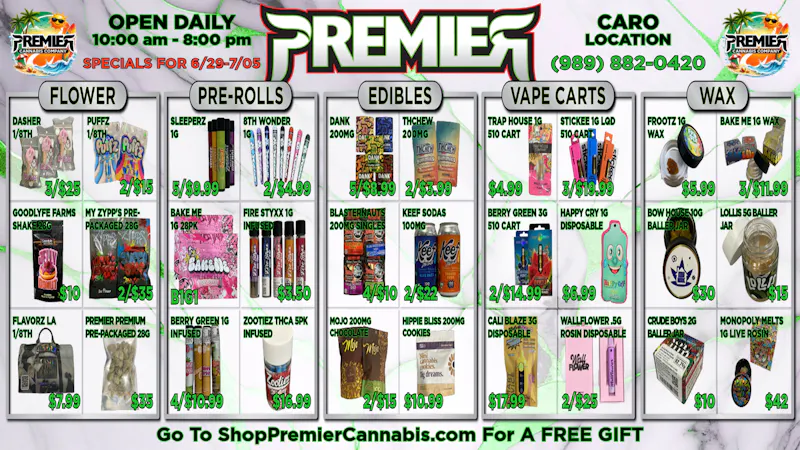 Premier Cannabis Caro Buy The Best Forget The Rest 🍃